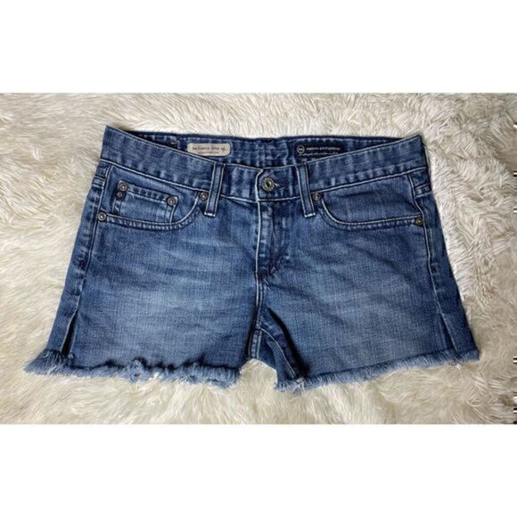 AG Adriano Goldschmied Cut Off Shorts Size 27R - Picture 1 of 12